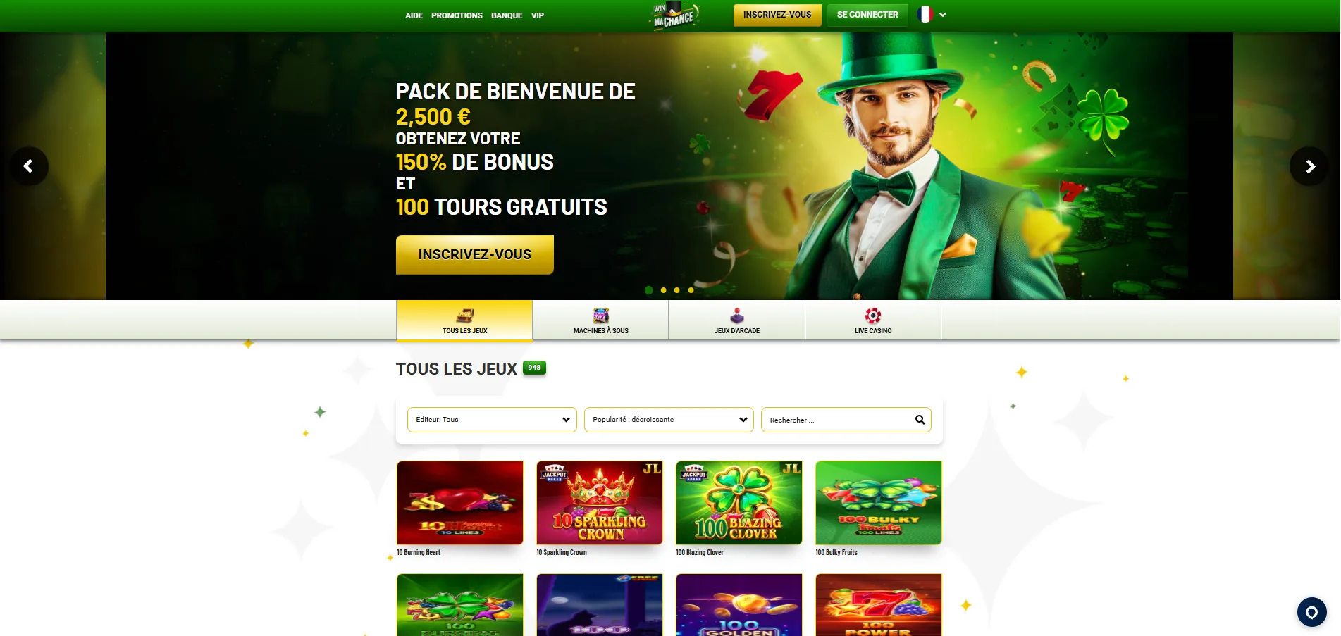 Machance Casino connexion
